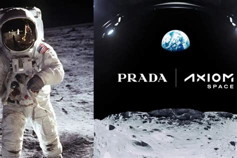 prada to moon|Astronauts Will Be Rocking Prada Spacesuits When They Return .